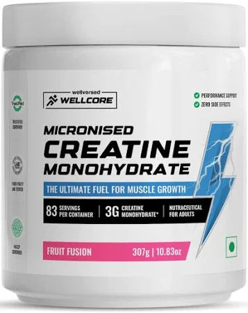 Wellcore - Pure Micronised Creatine Monohydrate Powder