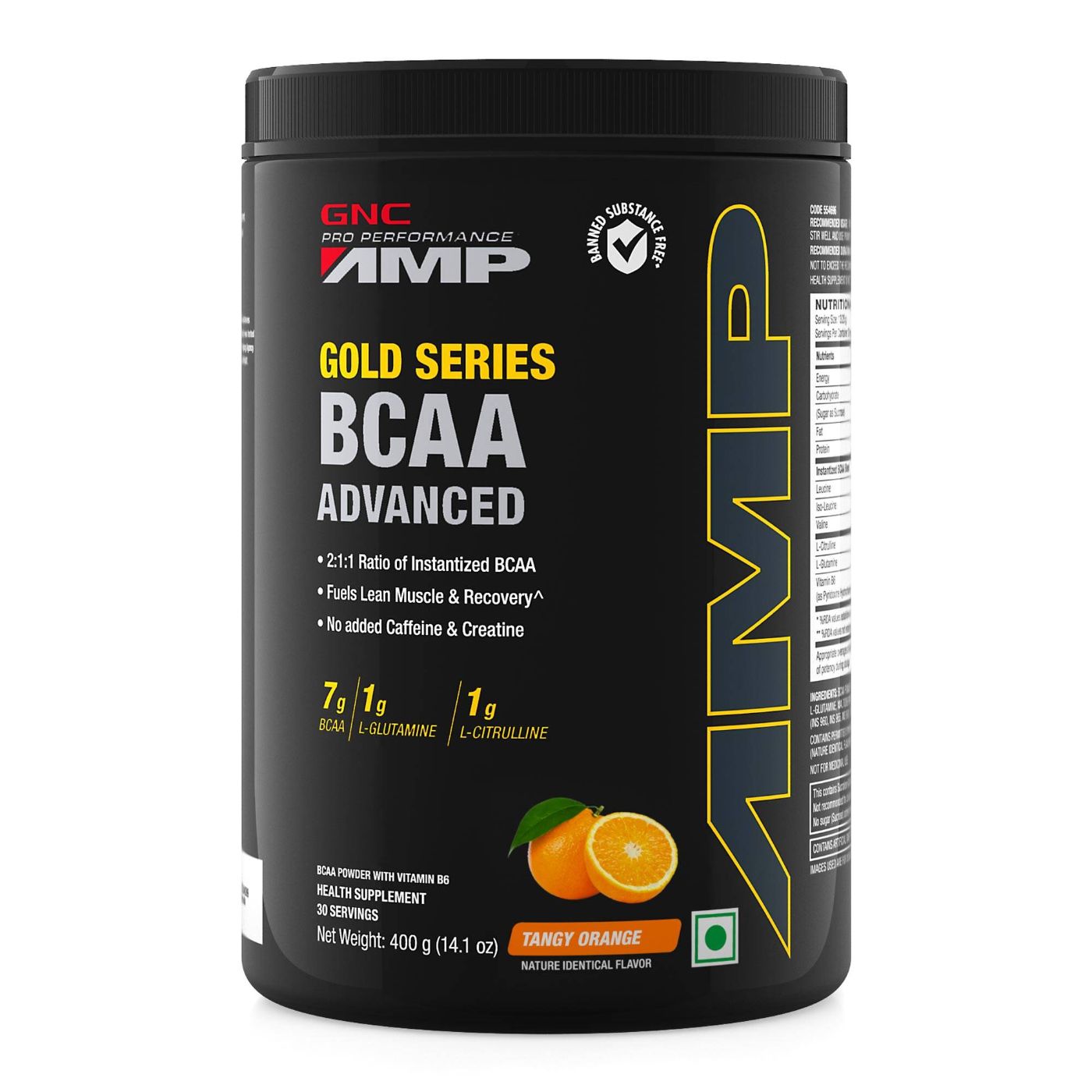 GNC AMP Gold Series BCAA Advanced w/ Vitamin B6