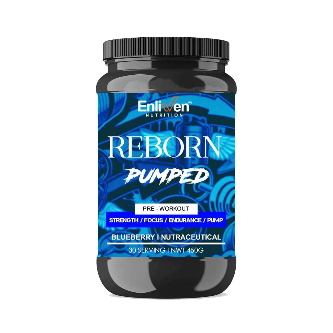 Enliven Nutrition Reborn Pumped Pre Workout Supplement