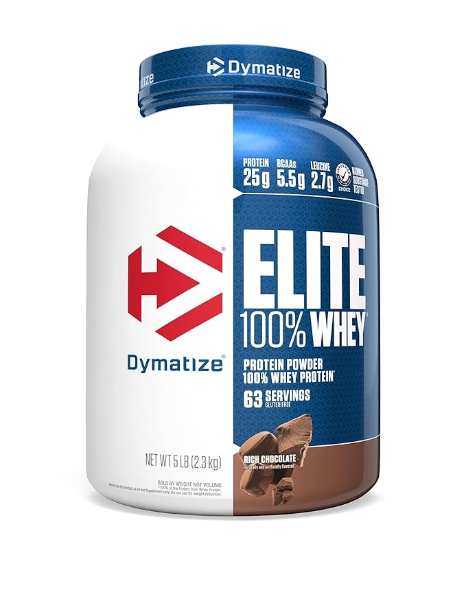 Dymatize Nutrition Elite 100% Whey Protein