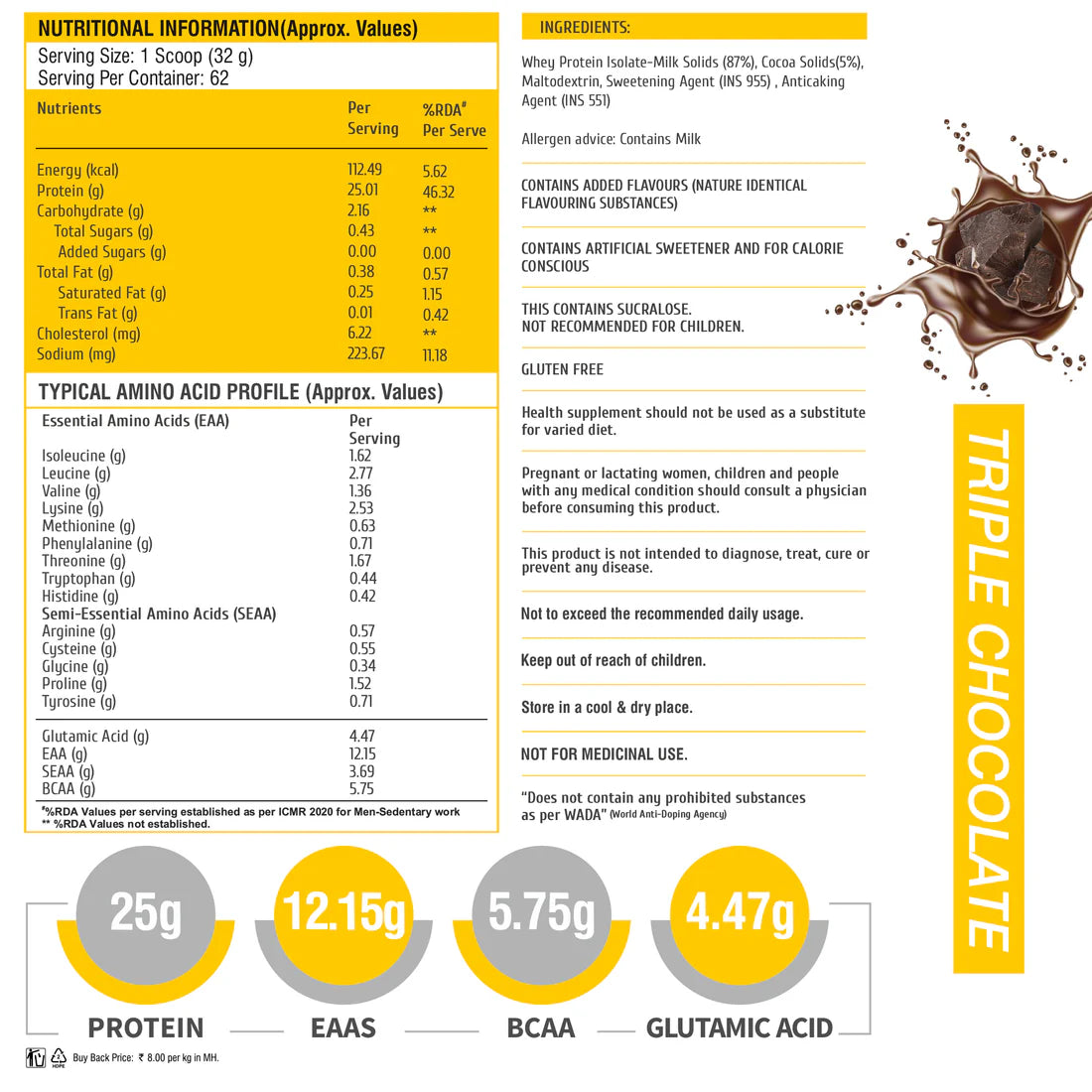 Healthfarm Isopro Zero