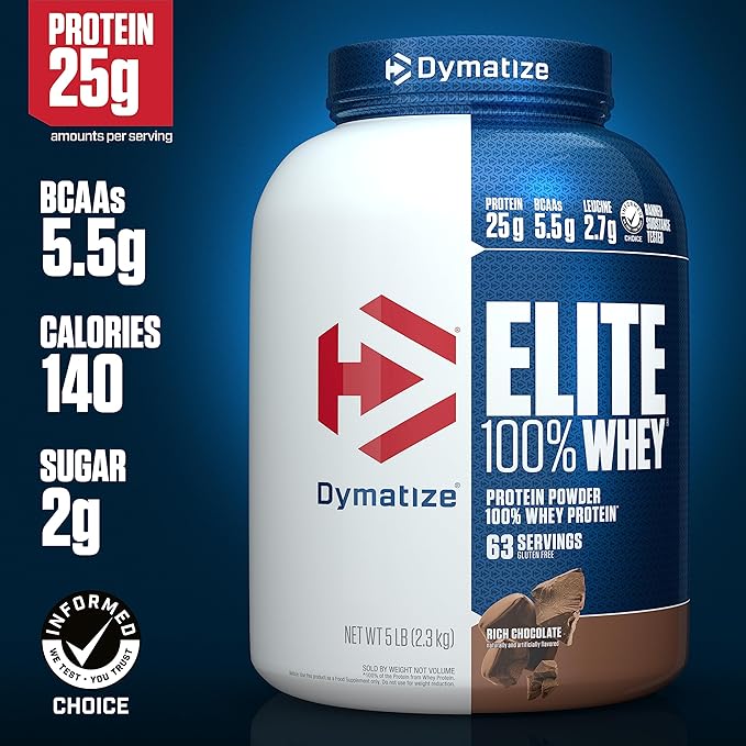 Dymatize Nutrition Elite 100% Whey Protein