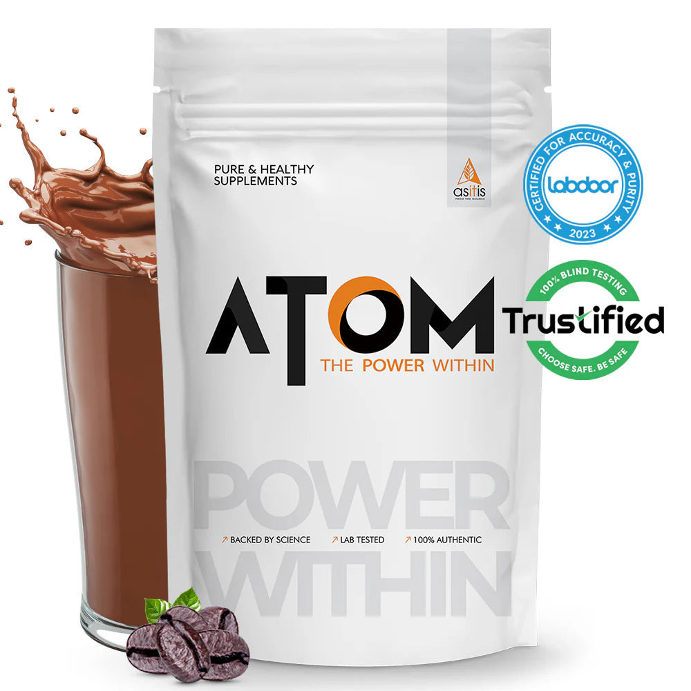 ATOM Whey Protein | USA Labdoor Certified For Accuracy & Purity