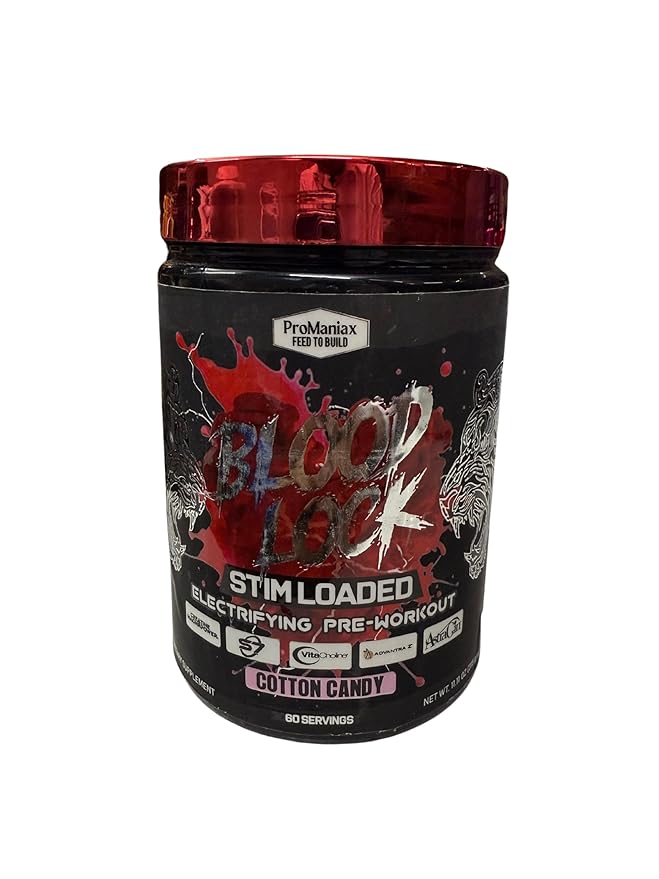 ProManiax Blood Lock Stim Loaded Electrifying Pre-Workout