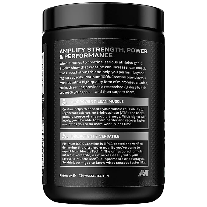 Muscletech Platinum 100% Creatine Powder