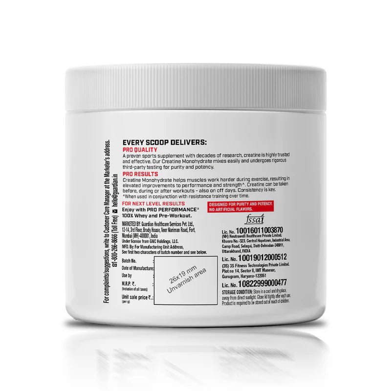 GNC Creatine Monohydrate