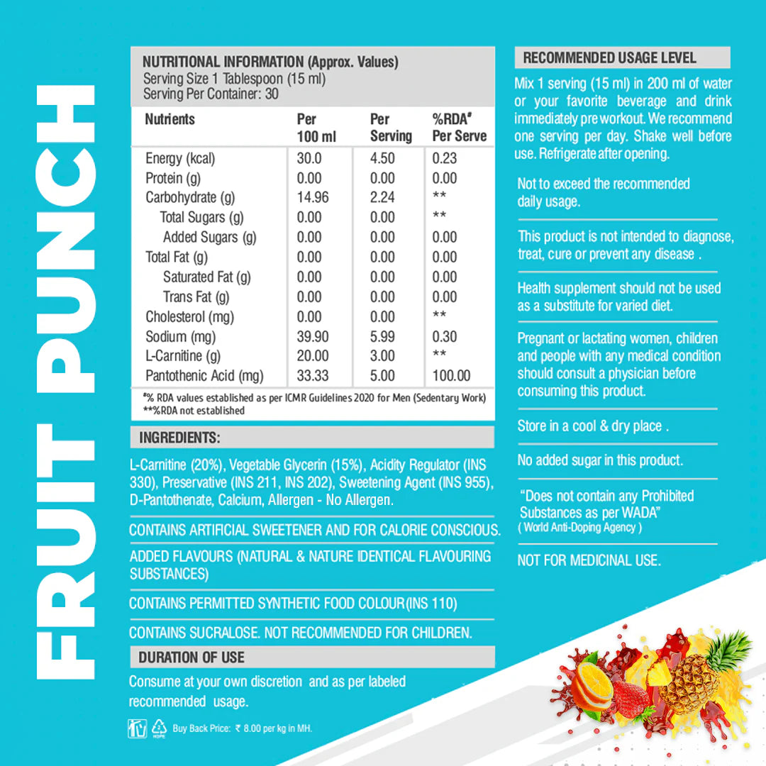 Healthfarm L-carnitine