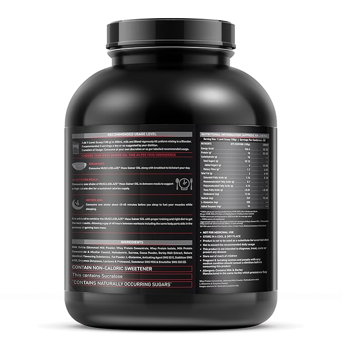 MuscleBlaze Mass Gainer XXL Powder