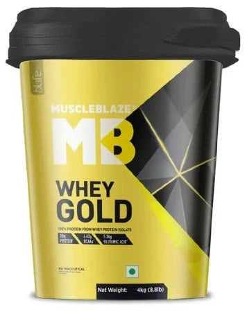 MuscleBlaze Whey Gold, 100% Whey Protein Isolate