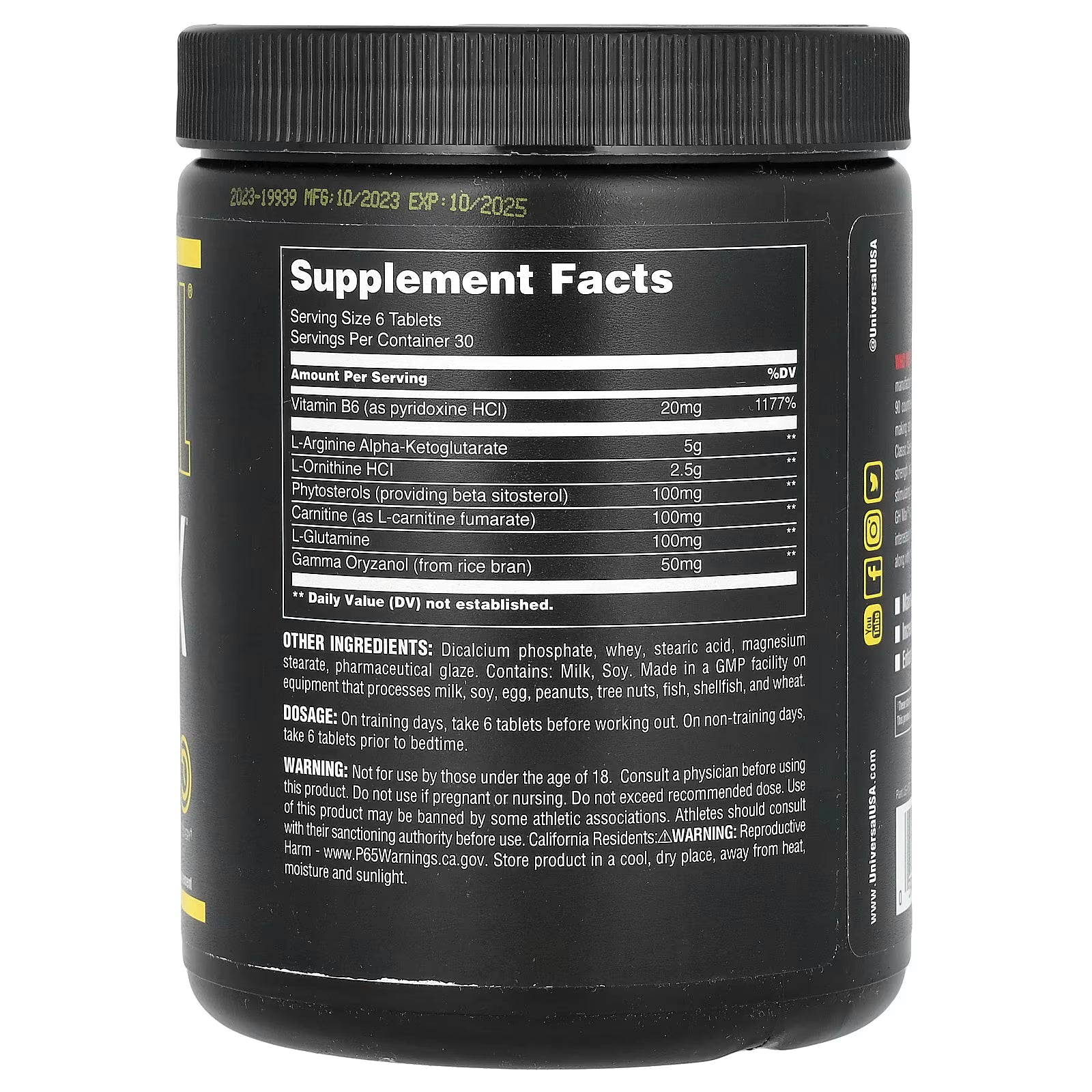 Universal Nutrition GH Max