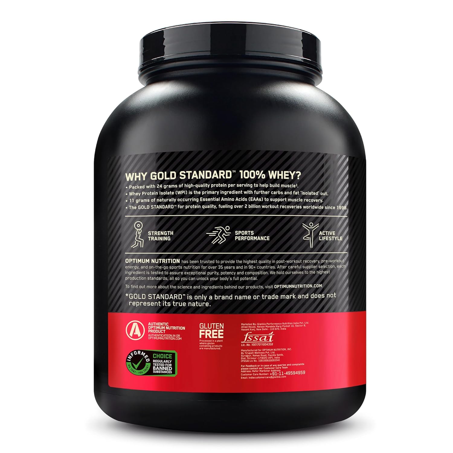 Optimum Nutrition (ON) Gold Standard 100% Whey Protein Powder
