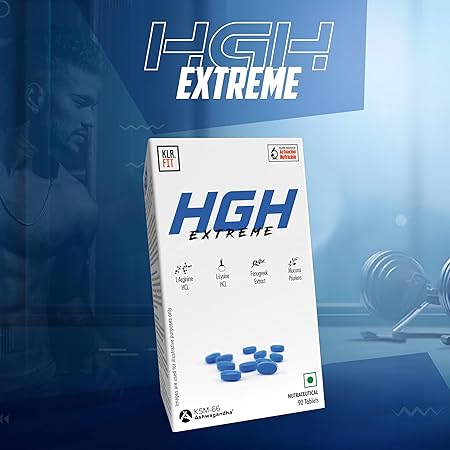 KLR.FIT Hgh Extreme - Boosts And Supports Energy, Drive, Physical Performance - Comprehensive T-Level And Gh Support Formula