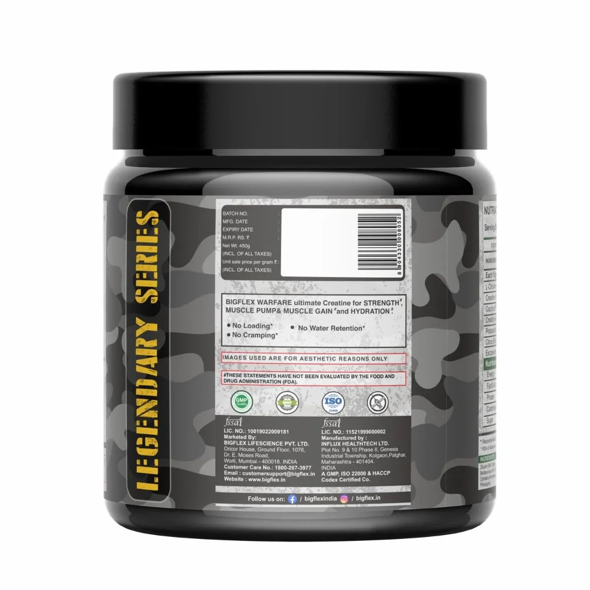 Big Flex Warfare Creatine