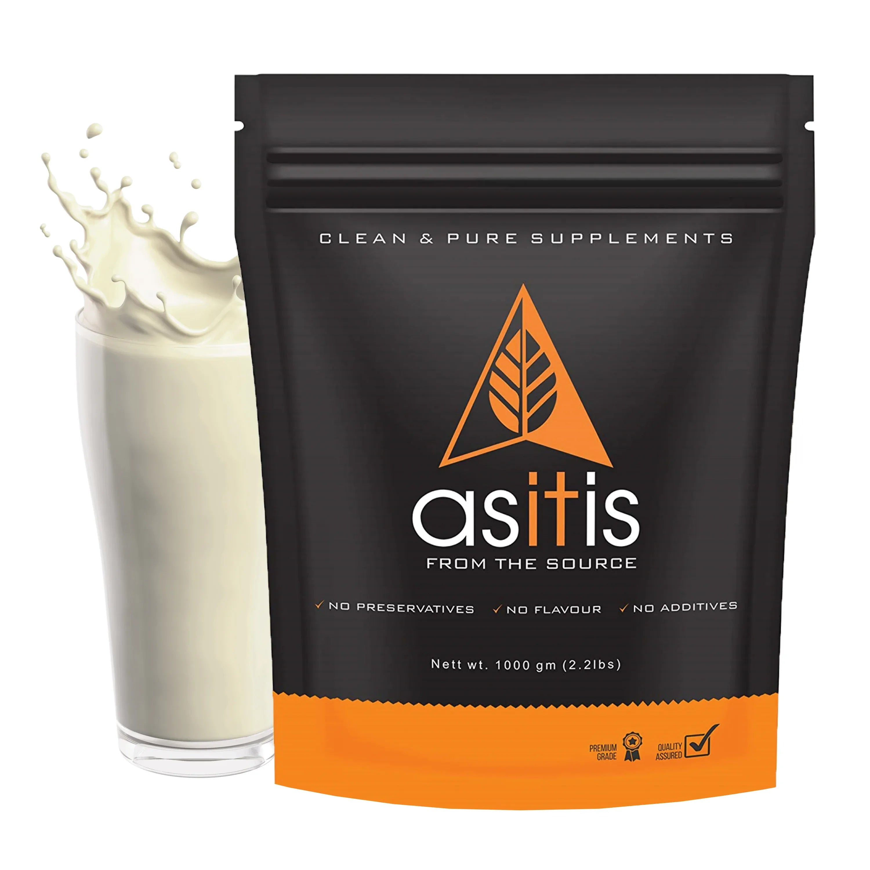 AS-IT-IS Whey Protein Isolate 90% with 27g Protein