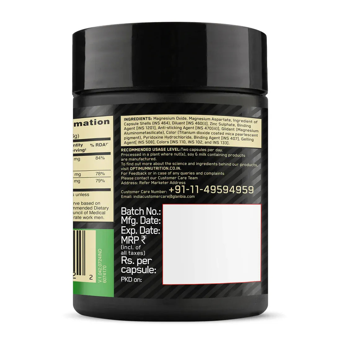 Zinc Magnesium Aspartate (ZMA)