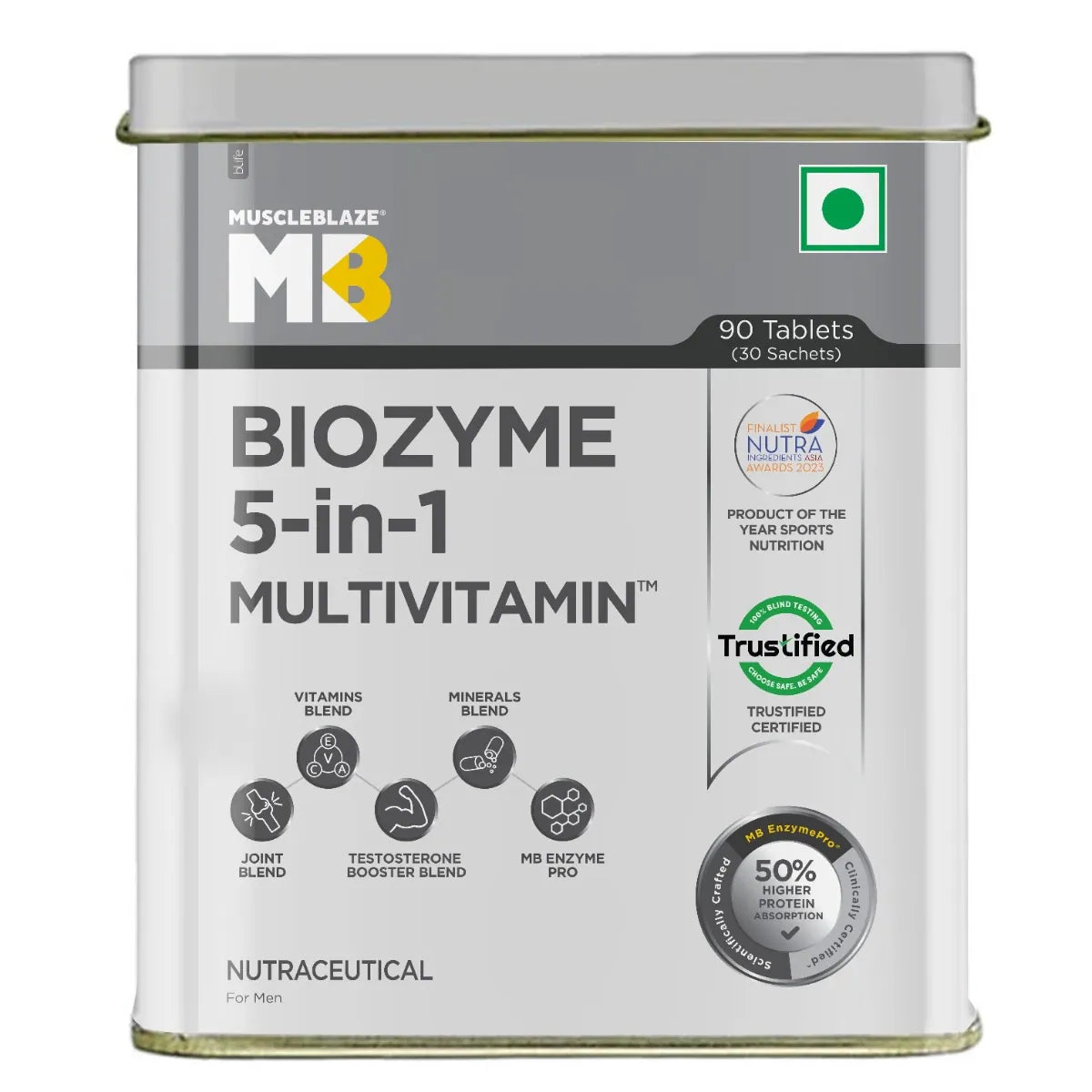 MuscleBlaze MB Biozyme Daily Multivitamin