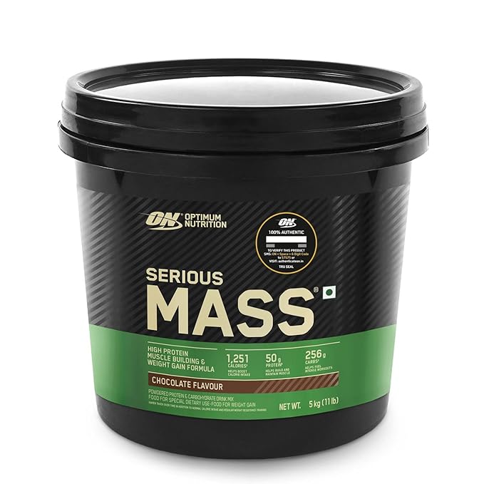 OPTIMUM NUTRITION (ON) Serious Mass Gainer powder (Veg)