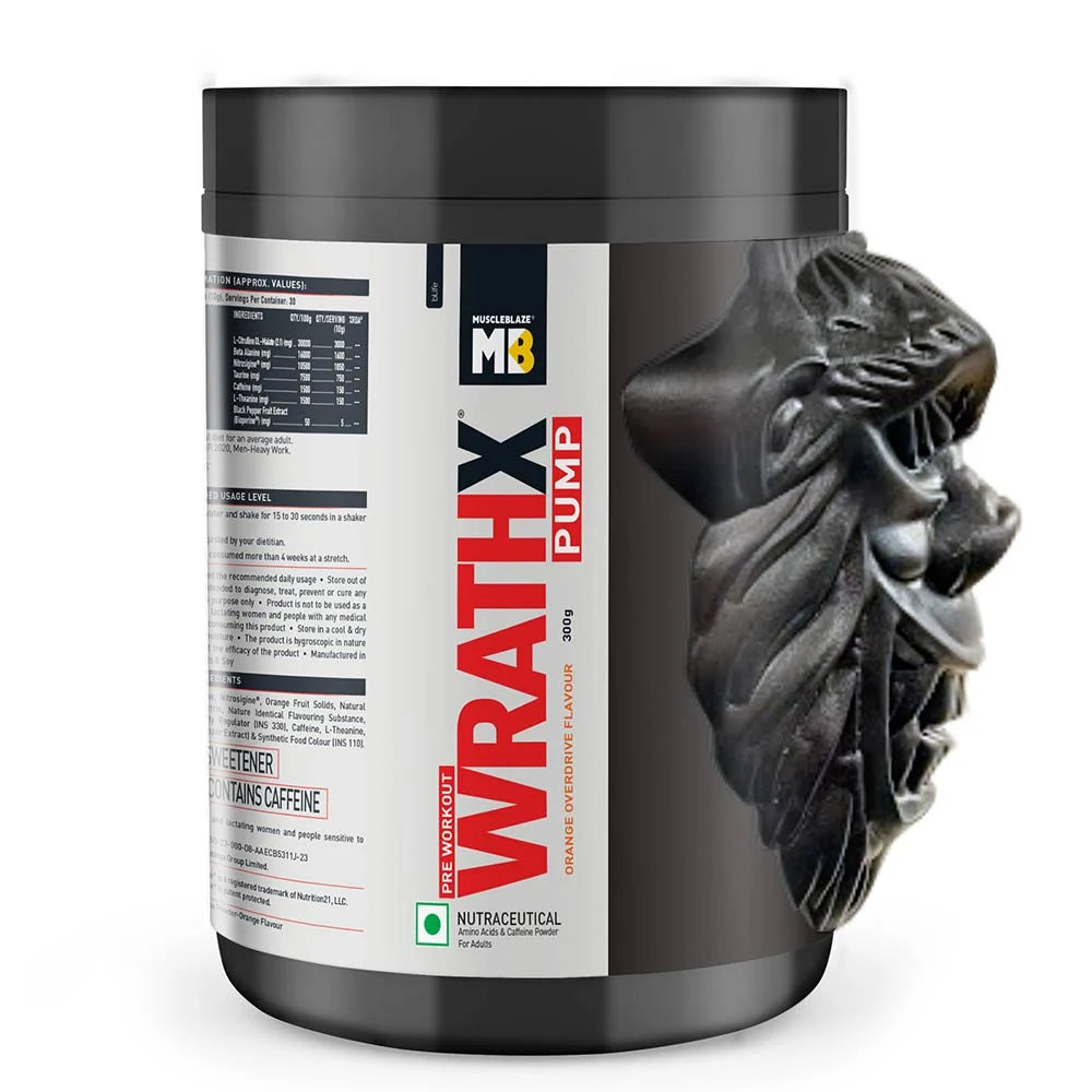 MuscleBlaze WrathX Pump