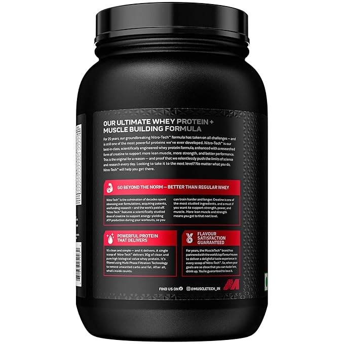 MuscleTech Nitro-Tech Whey Protein