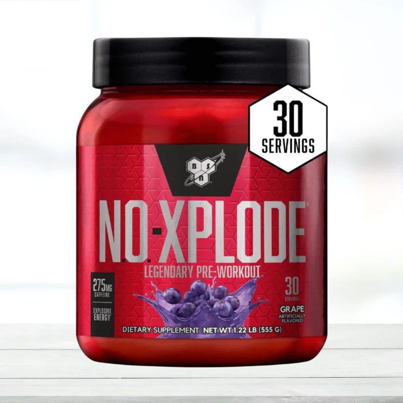 N. O. Xplode Pre Workout with Nitric Oxide Boosters