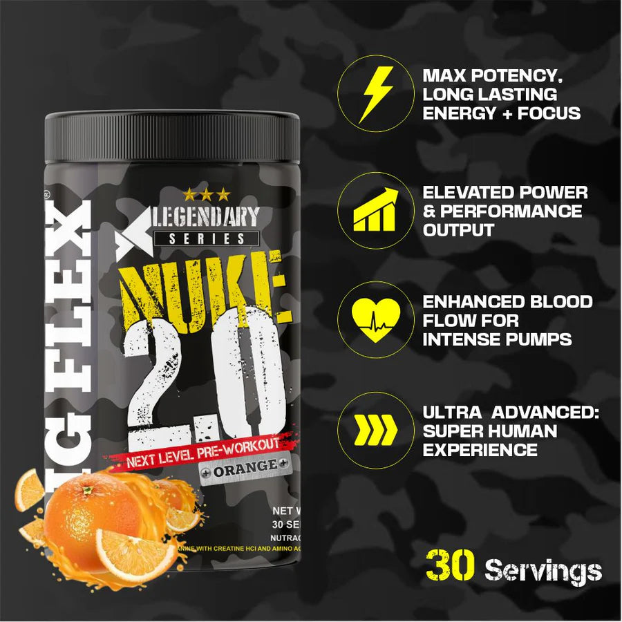 Bigflex Pre-Workout Nuke 2.0 Advanced Formulation