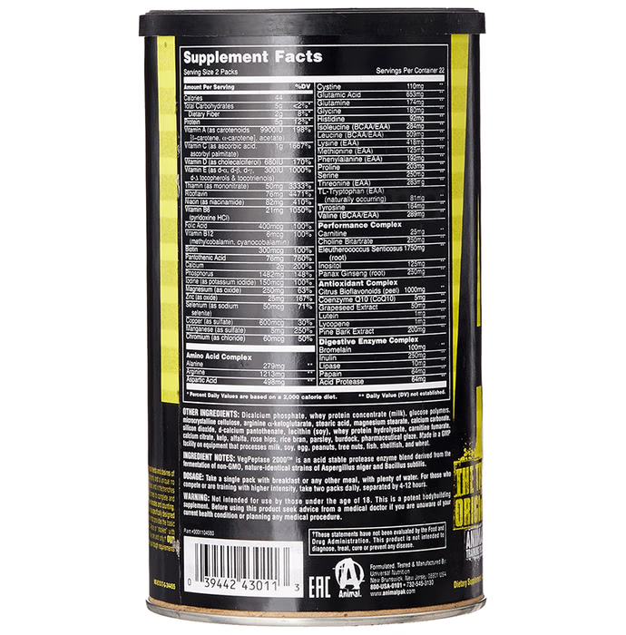 Universal Nutrition ANIMAL PAK