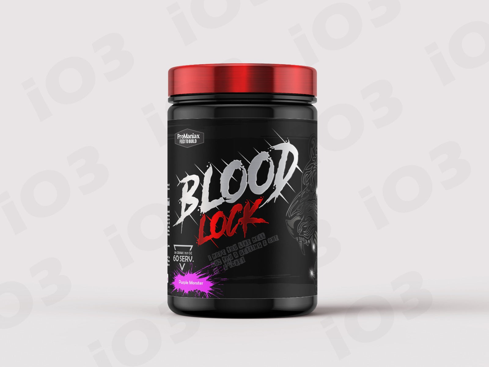 ProManiax Blood Lock Stim Loaded Electrifying Pre-Workout