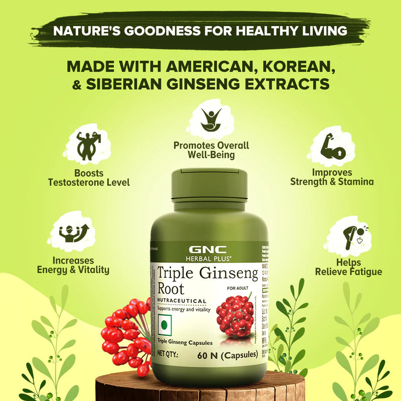 GNC Triple Ginseng Root