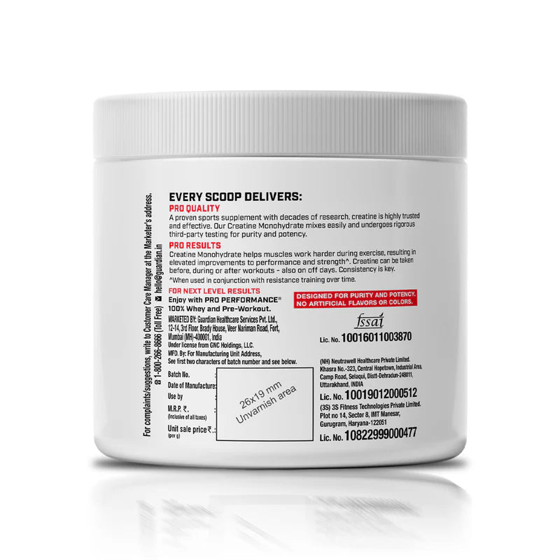 GNC Creatine Monohydrate