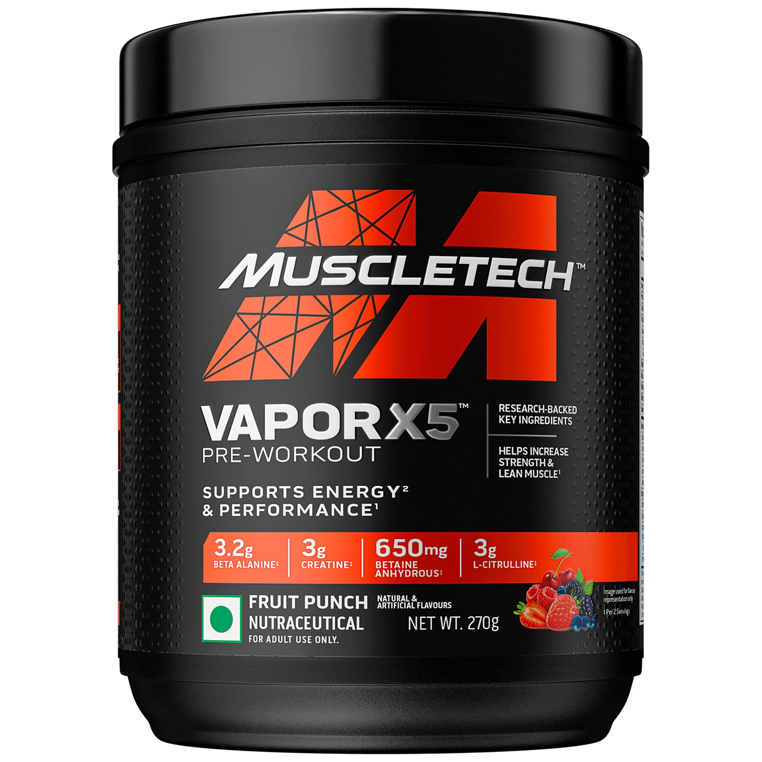 MuscleTech Vapor X5 Pre Workout Powder