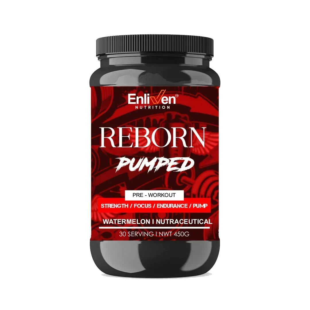 Enliven Nutrition Reborn Pumped Pre Workout Supplement
