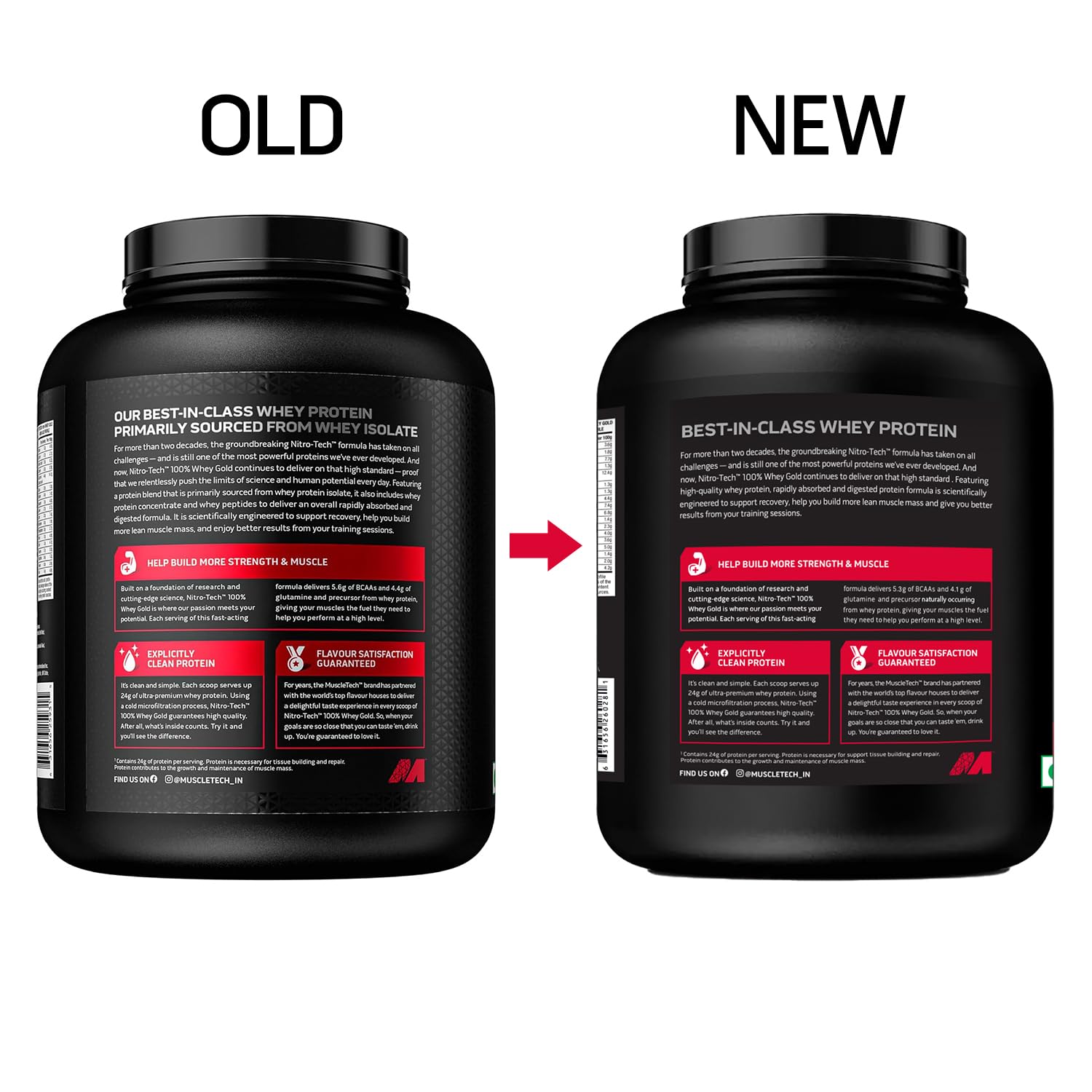 Muscletech Nitrotech 100% Whey Gold